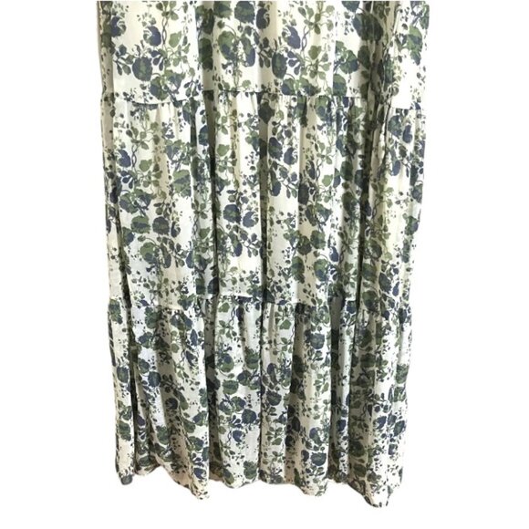 Oak + Fort Floral Midi Dress - Picture 8 of 12